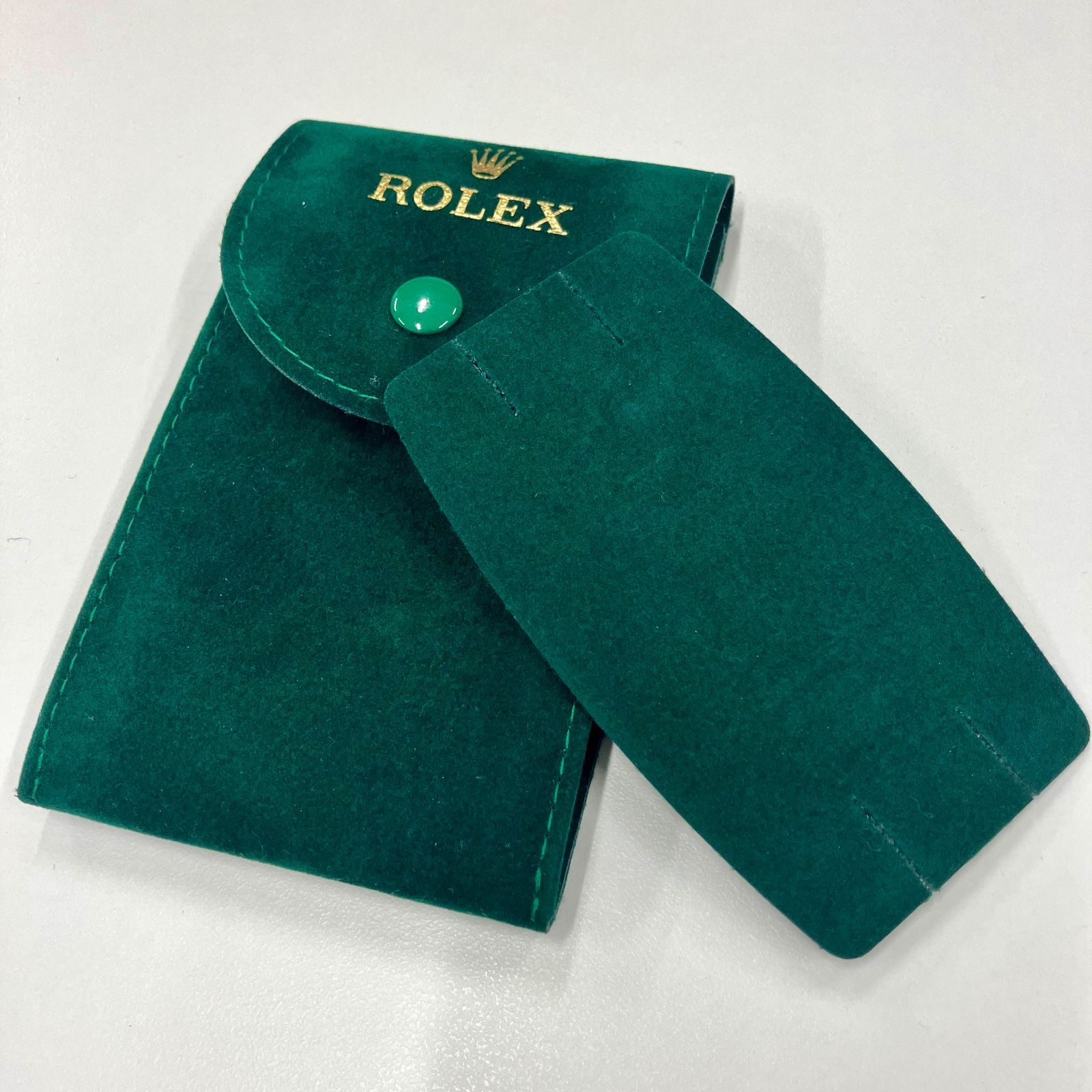 ROLEX ロレックス 非売品 スエード 腕時計 トラベルポーチ 【管理№.R 