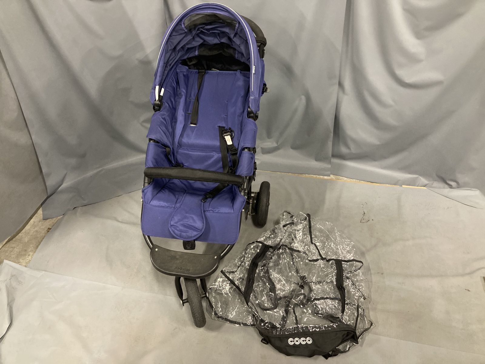 Air Buggy エアーバギー ベビーカー レインカバー付き
