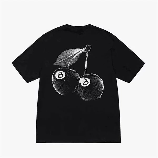 STUSSY ステューシー 8ボール チェリー Tシャツ 半袖 メンズ
