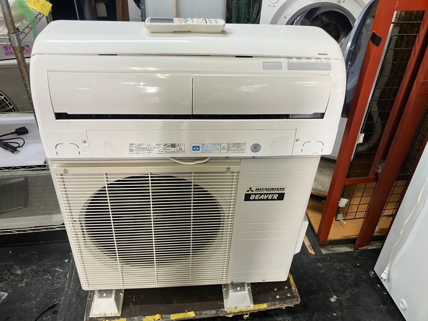 中古】大阪引取限定 三菱電機 エアコン SRK56S2-W 本体 - メルカリ