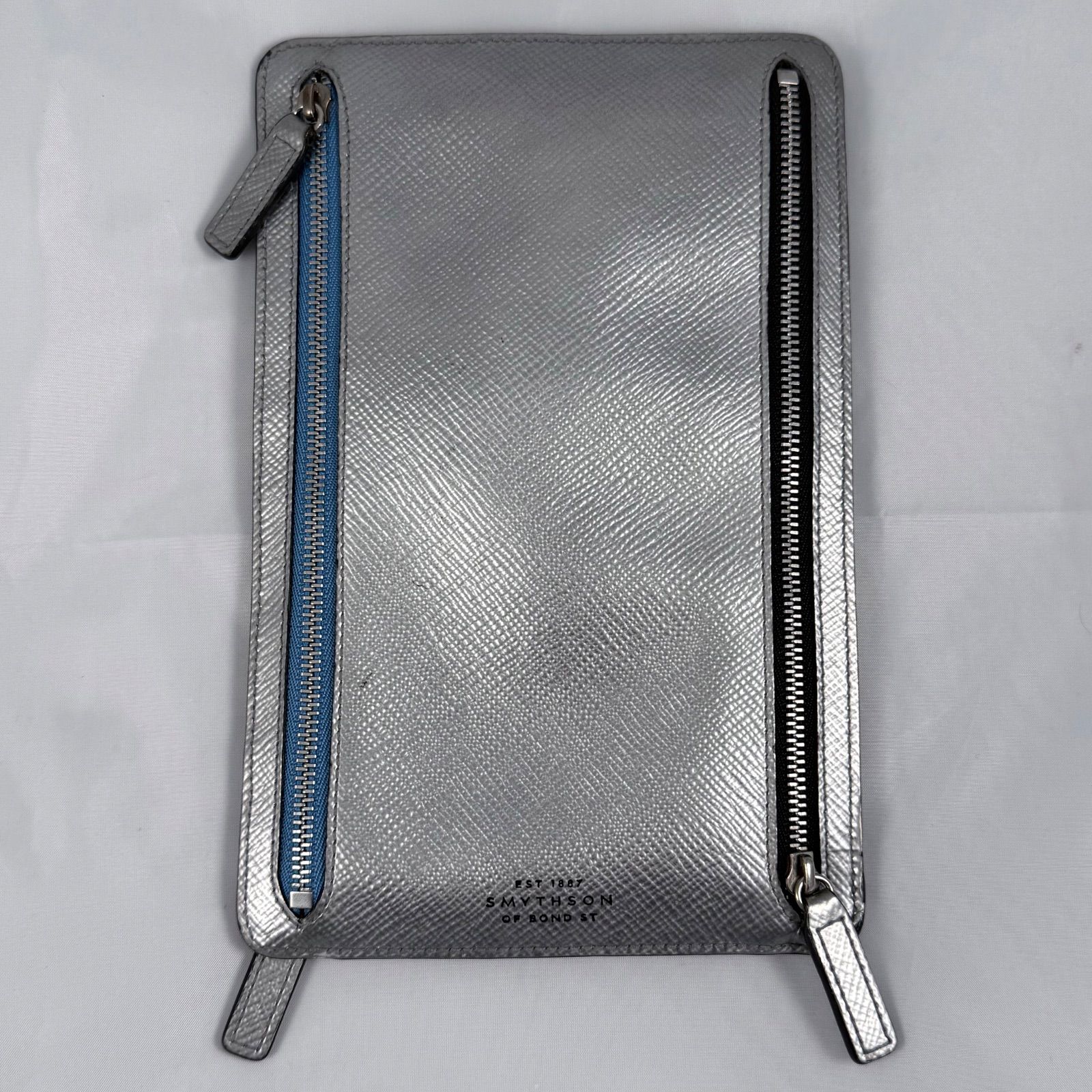 Smythson Panama Multi-Zip Case スマイソン レザーマルチジップケース
