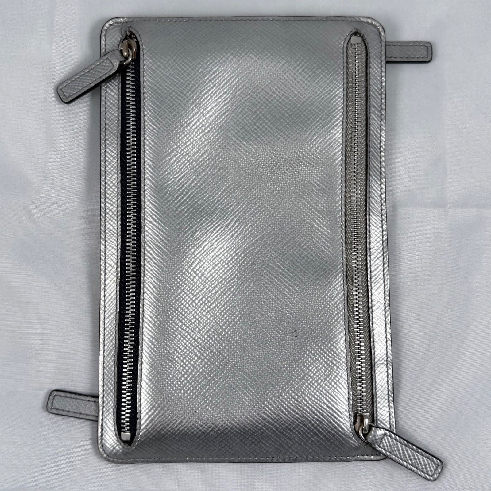 Smythson Panama Multi-Zip Case スマイソン レザーマルチジップケース