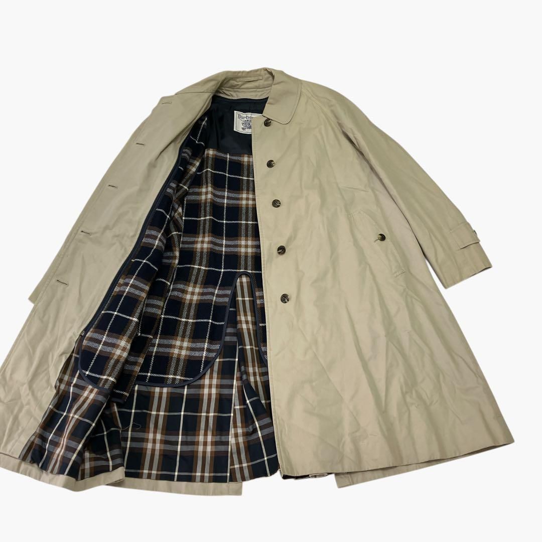 極美品】バーバリープローサム ステンカラーコート ベージュ ノバ
