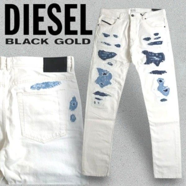 DIESEL BLACK GOLD ディーゼル イタリア製 TYPE-2880 REGULAR ダメージ 