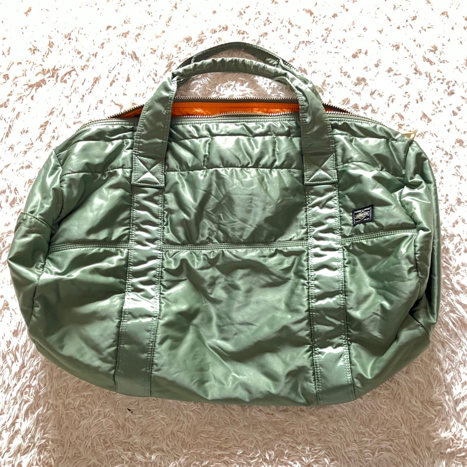 希少モデル　ポーター　セージグリーン　タンカー吉田カバン　ボストンバックLサイズ PORTER ポーター タンカー ボストンバッグ L セージグリーン 吉田