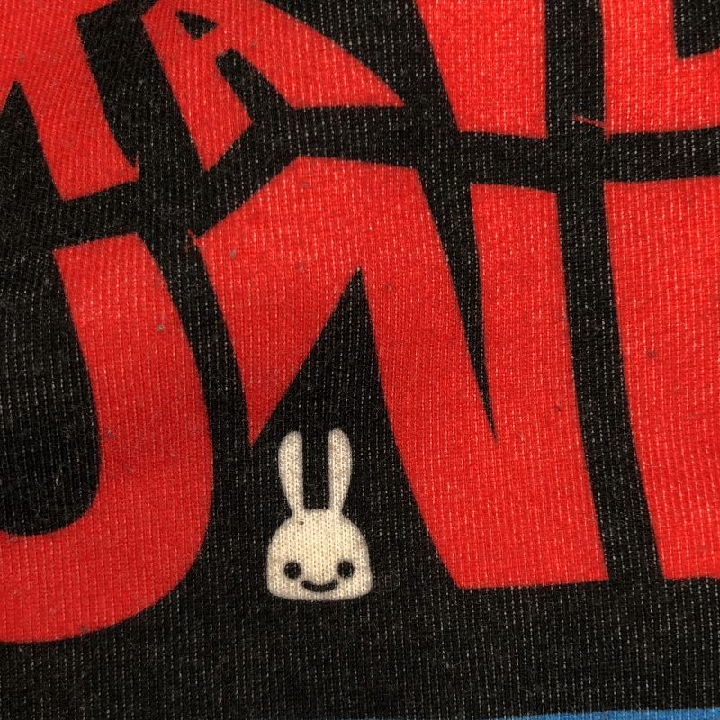 中古】CUNE 30th ANNIV ロゴたくさんサルエルパンツ 2 ブラック