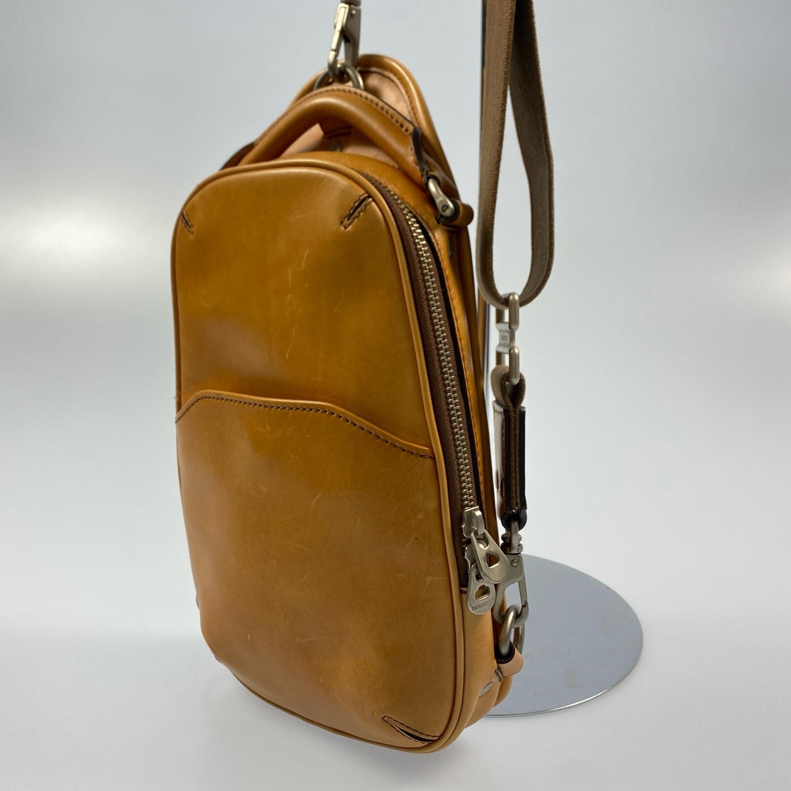 【姫路東店】 中古 HERGOPOCH | エルゴポック ボディバッグ 06 Series HG-06-OS ベージュ 【121】 姫路東店】 中古 HERGOPOCH | エルゴポック ボディバッグ 06 Series HG