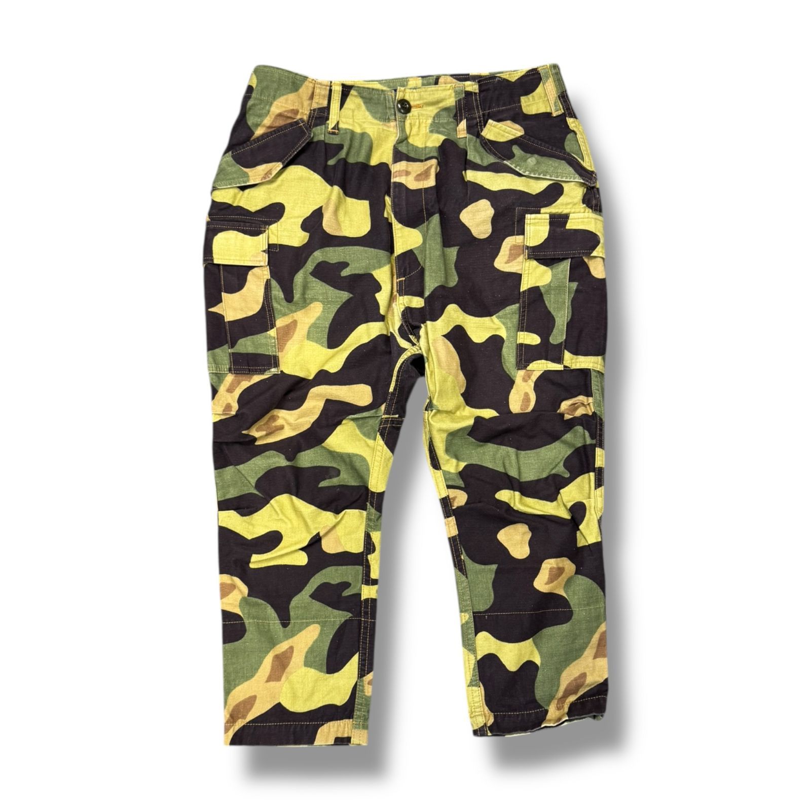 JUNYA WATANABE MAN COMME des GARCONS Camouflage cropped cargo 