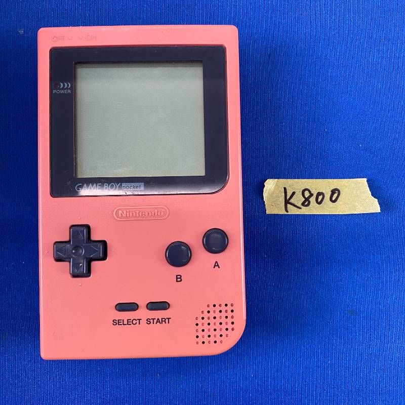 ◇K800【希少品】Nintendo GAMEBOY pocket ピンク MGB-001 本体 任天堂