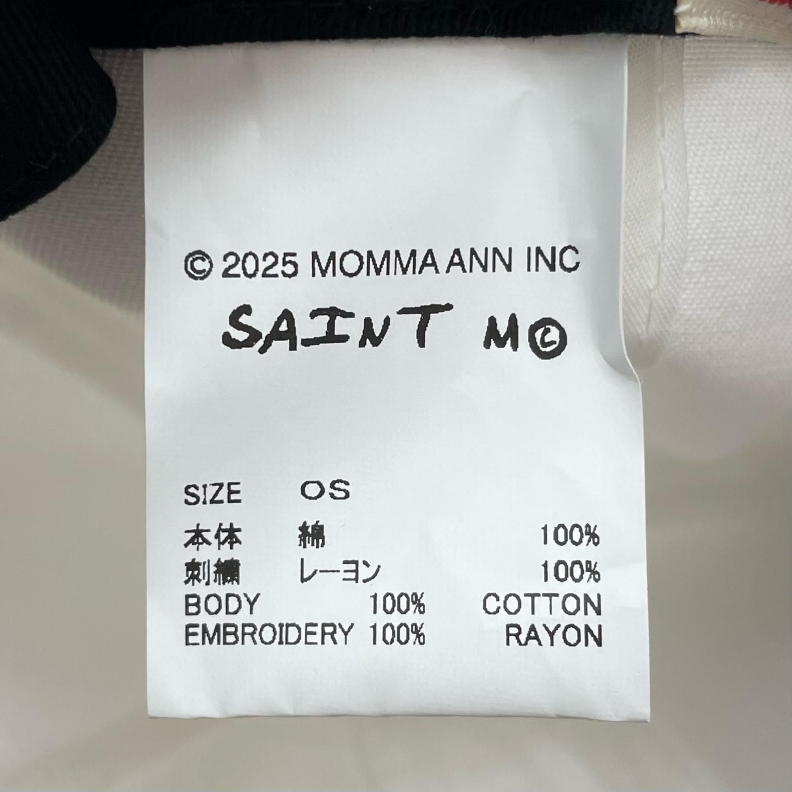 中古】SAINT MICHAEL | セントマイケル 25AW NAS_CAP キャップ 帽子 SM