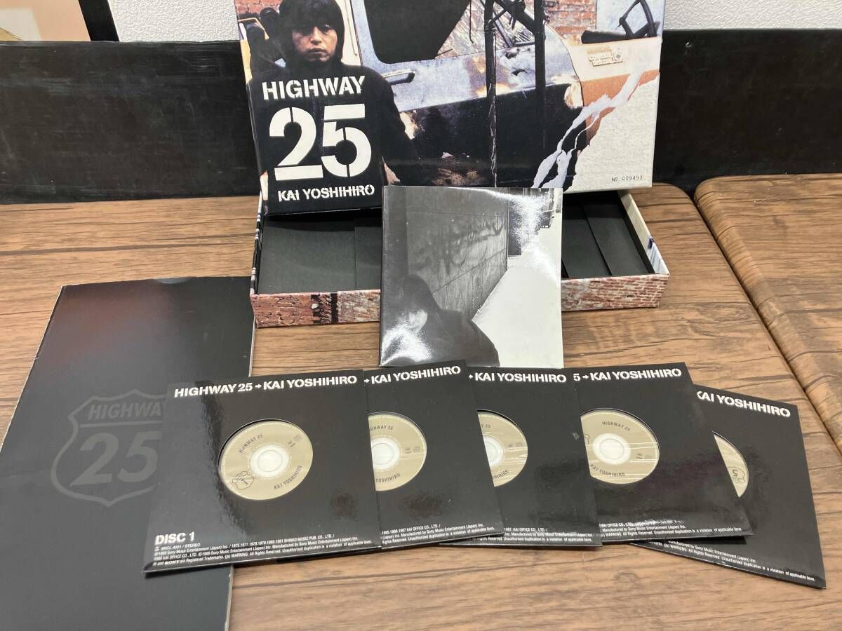盤面キズアリ 甲斐よしひろ CD Highway 25(完全生産限定盤) - メルカリ