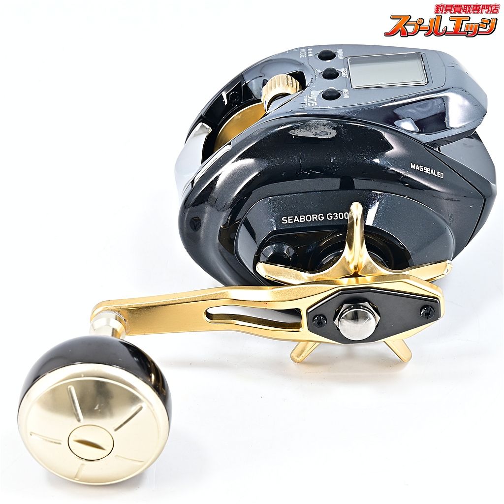 【ダイワ】 21シーボーグ G300J 使用距離40.3km 使用128時間 DAIWA