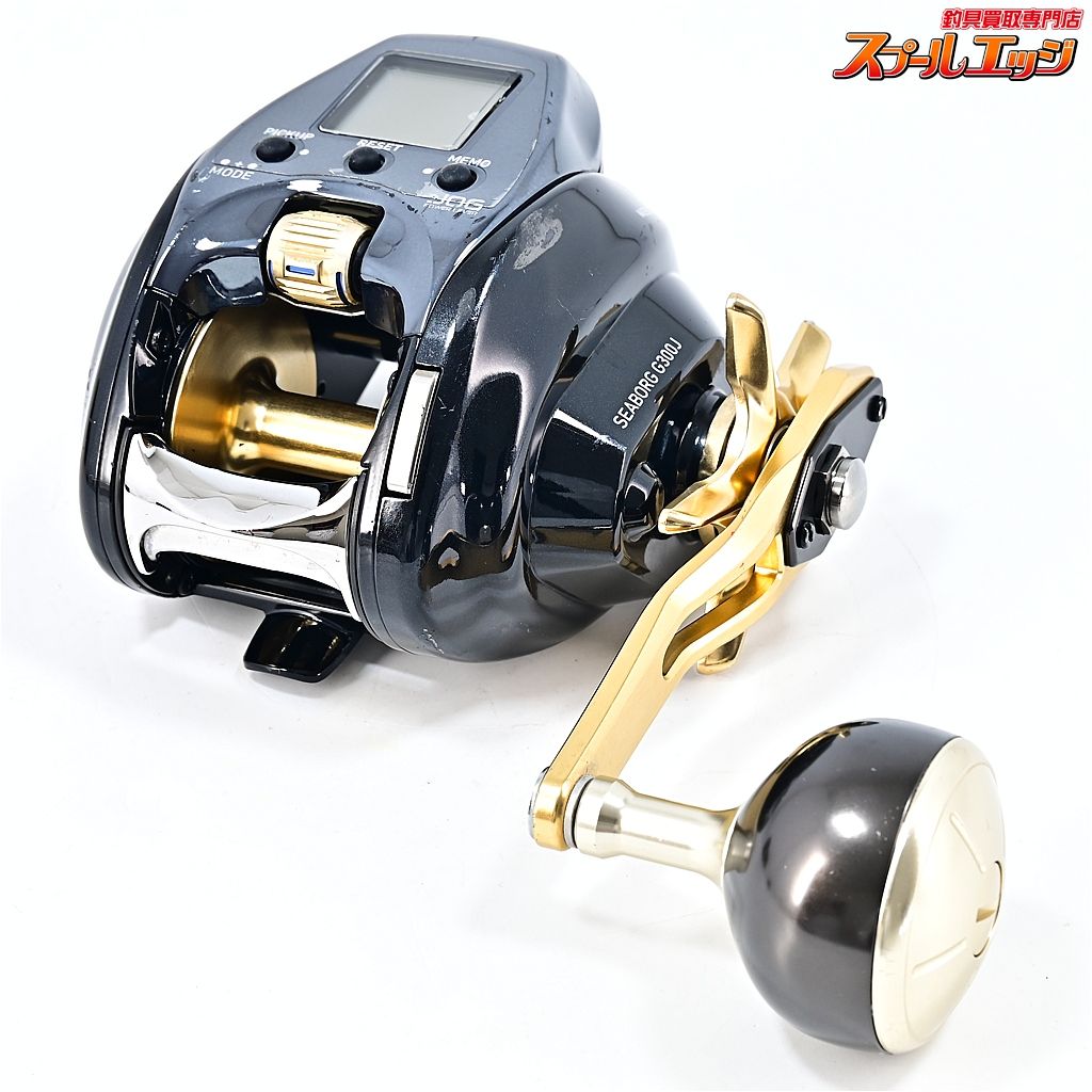 【ダイワ】 21シーボーグ G300J 使用距離40.3km 使用128時間 DAIWA