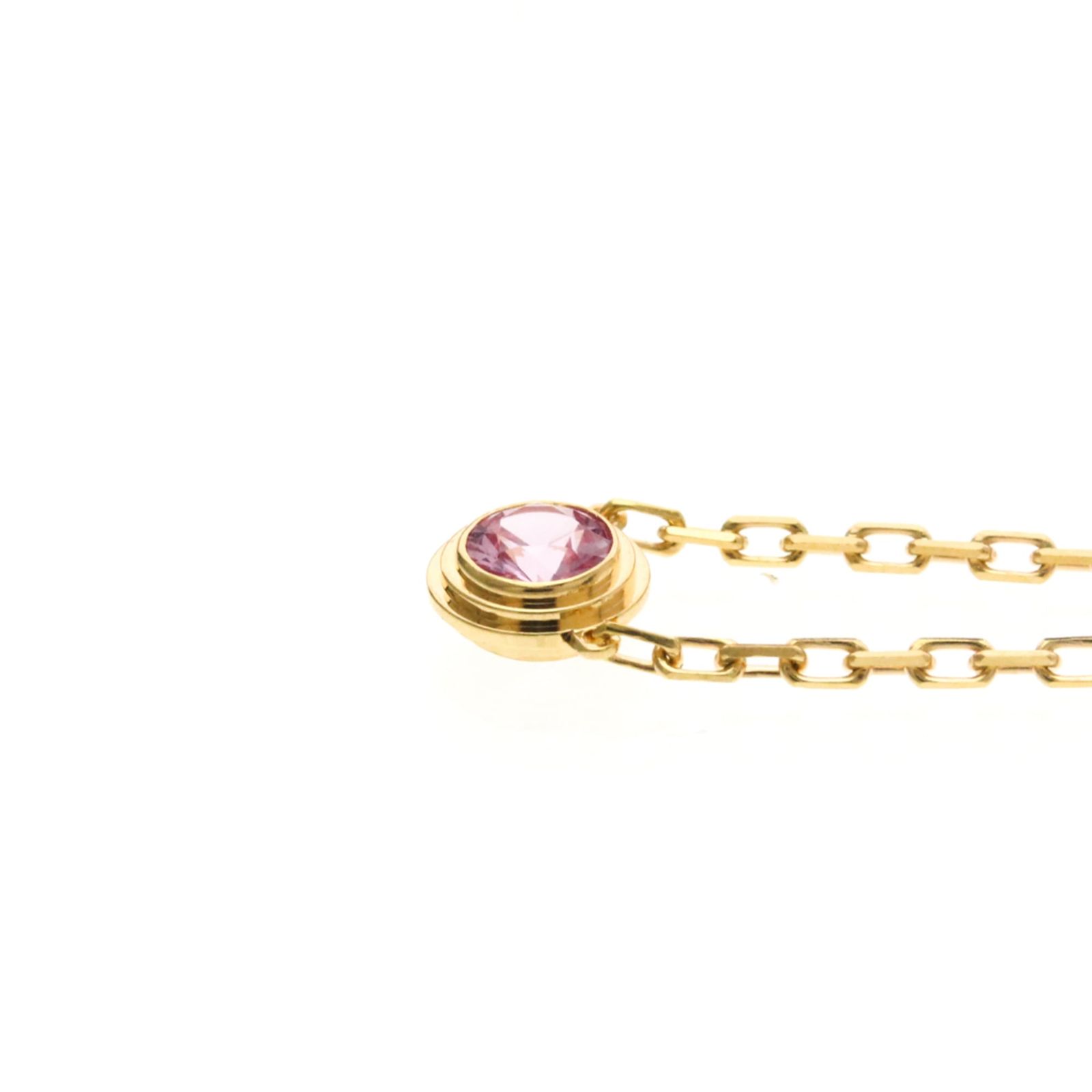 カルティエ(Cartier) K18ピンクゴールド(K18PG) サファイア メンズ 