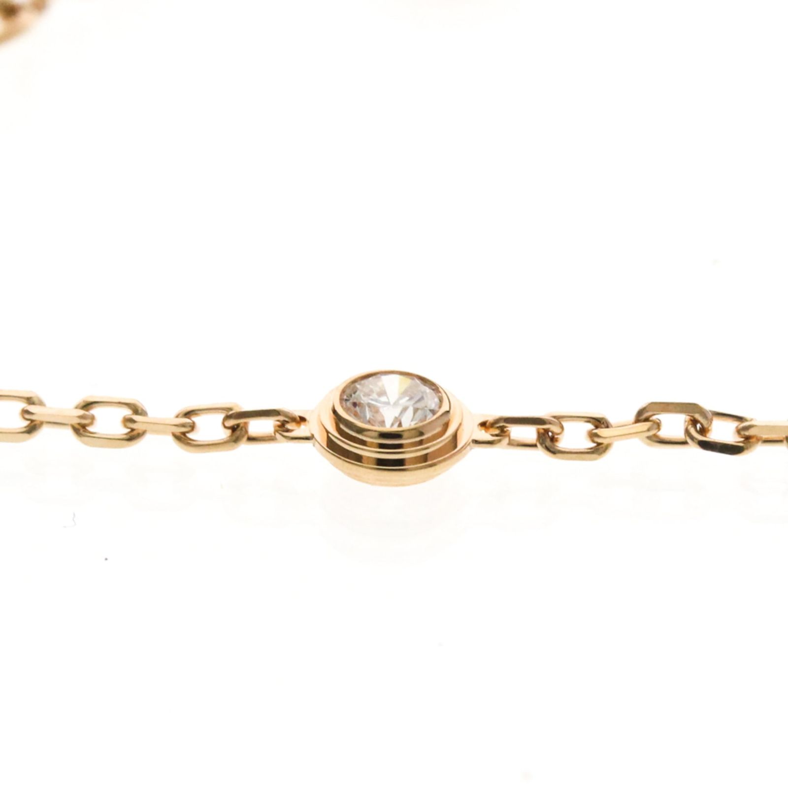 カルティエ(Cartier) ダムール ブレスレット XS K18ピンクゴールド 