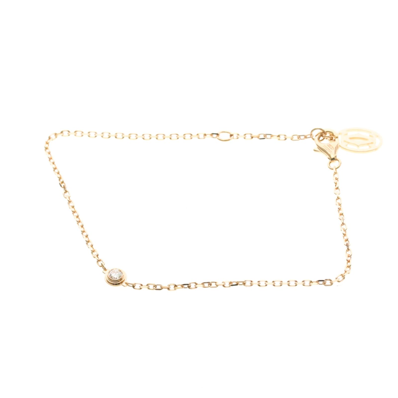 カルティエ(Cartier) ダムール ブレスレット XS K18ピンクゴールド