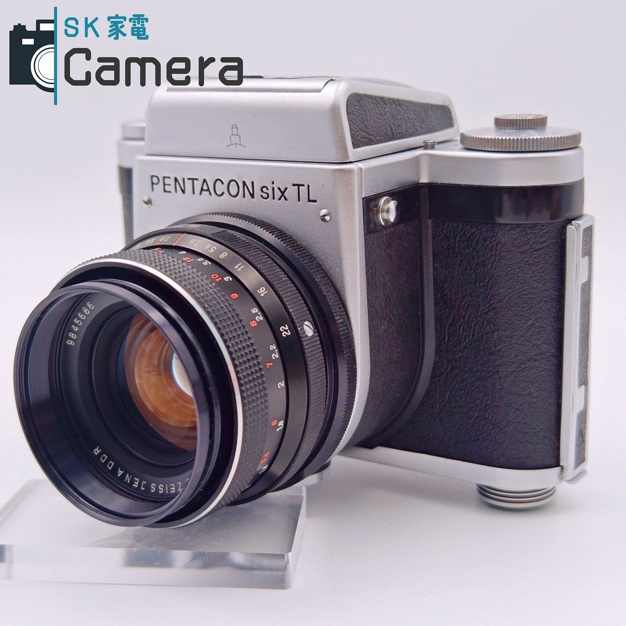 中古】 PENTACON six TL MC BIOMETAR 80mm F2.8 Carl Zeiss JENA DDR