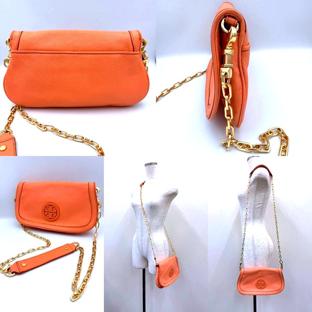 TORY BURCH トリーバーチ 2way チェーンショルダー クラッチバッグ 