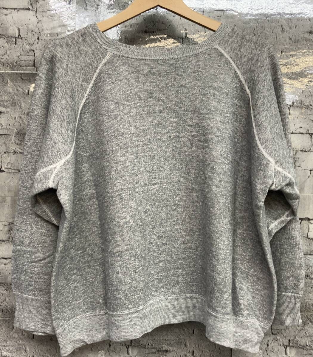 UNKNOWN vintage 50s60s ラグランスウェット サイズ S グレー 50s 60s