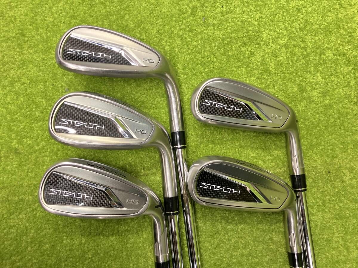 TaylorMade STEALTH HDアイアンセット 6-P 5本セット ゴルフ TaylorMade ステルスHDアイアンセット6-P 5本セット