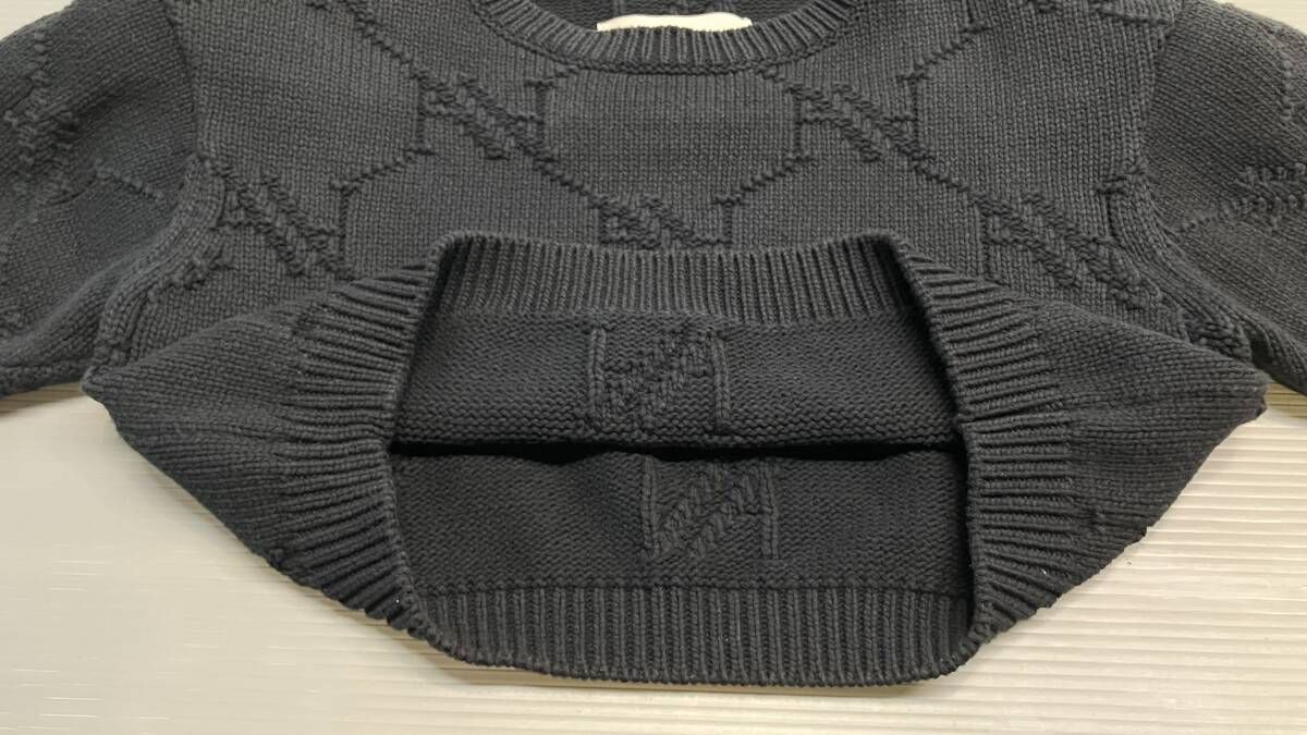 ☆ HAENGNAE ヘンネ 半袖ニットKISHIMEN CROPPED TOP サイズ フリー