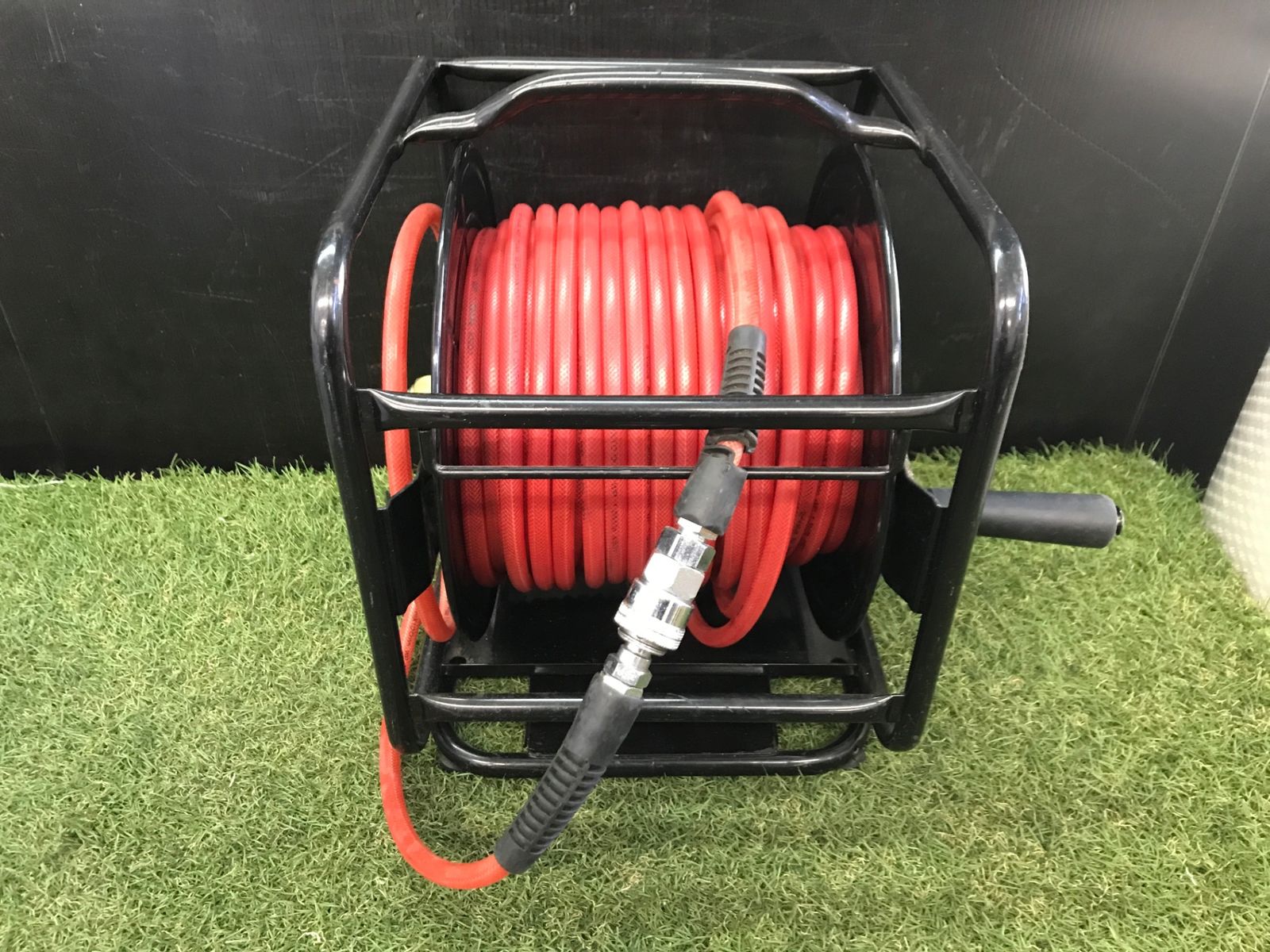 【中古品】【0906】メーカー不明　常圧エアホースドラム　ITRIYL50X4JJ
