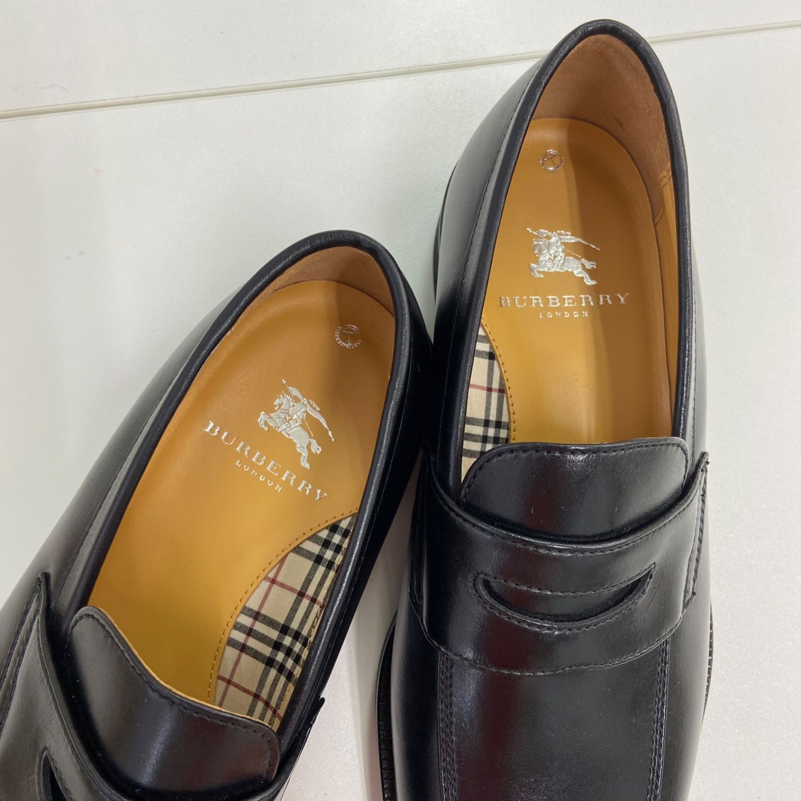 セール】【新品】Burberry バーバリー ローファー 26.0 - メルカリ