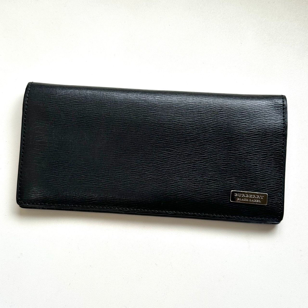 バーバリーブラックレーベル BURBERRY BLACK LABEL 長財布 ブラック 