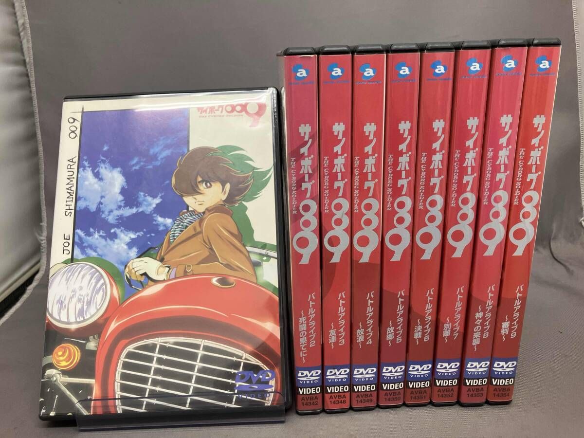 【ロック】サイボーグ009 バトルアライブ1～9巻 DVD 【※※※】[全9巻セット]サイボｰグ009｢バトルアライブ 1~9｣limited