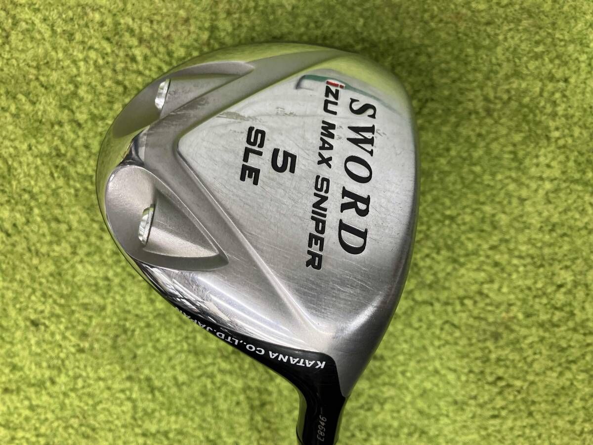 KATANA/SWORD 5W iZU MAX SNIPER SLE/SWORD Tour AD/フェアウェイ
