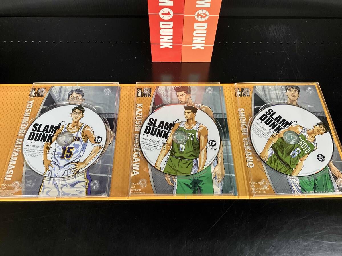 限定ユニフォーム欠品 SLAM DUNK DVD-BOX（三井寿「14」仕様） 初回