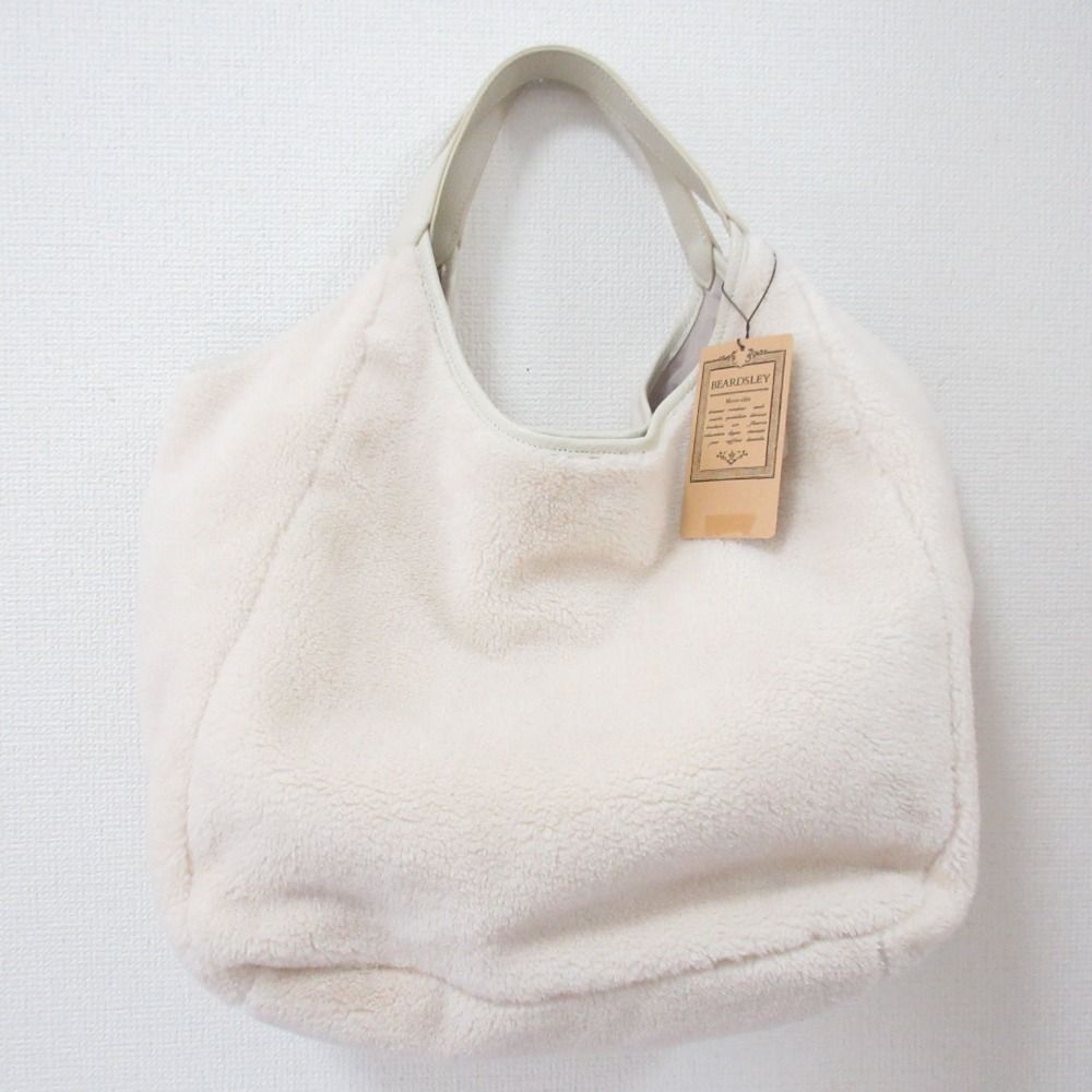 新品未使用♡ビアズリー♡バッグ♡ 未使用 22AW BEARDSLEY ビアズリー フェイクボアトートバッグ 2WAY
