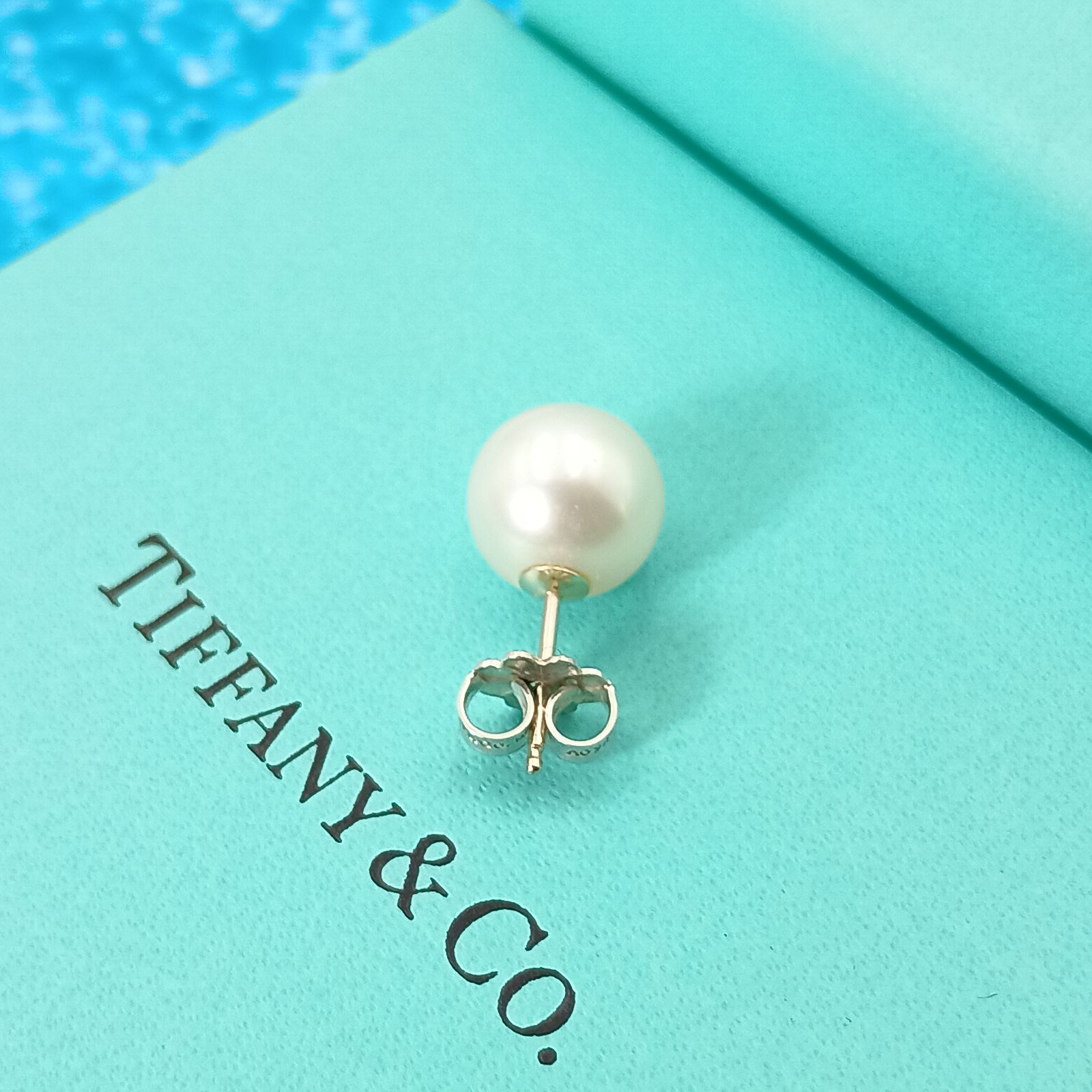 (C)TIFFANY&Co. SILVER925 パールピアス T&Co. 片耳 TIFFANY&Co. ティファニー ジーグフェルド 真珠 パールピアス 片耳