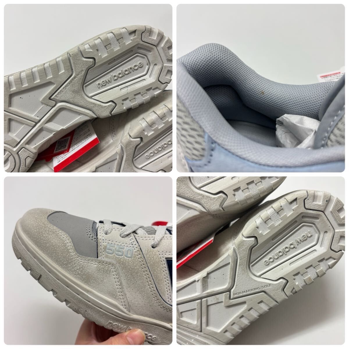 未使用 New Balance ニューバランス BB550GD1 BB550 550 GD1 ダメージ 