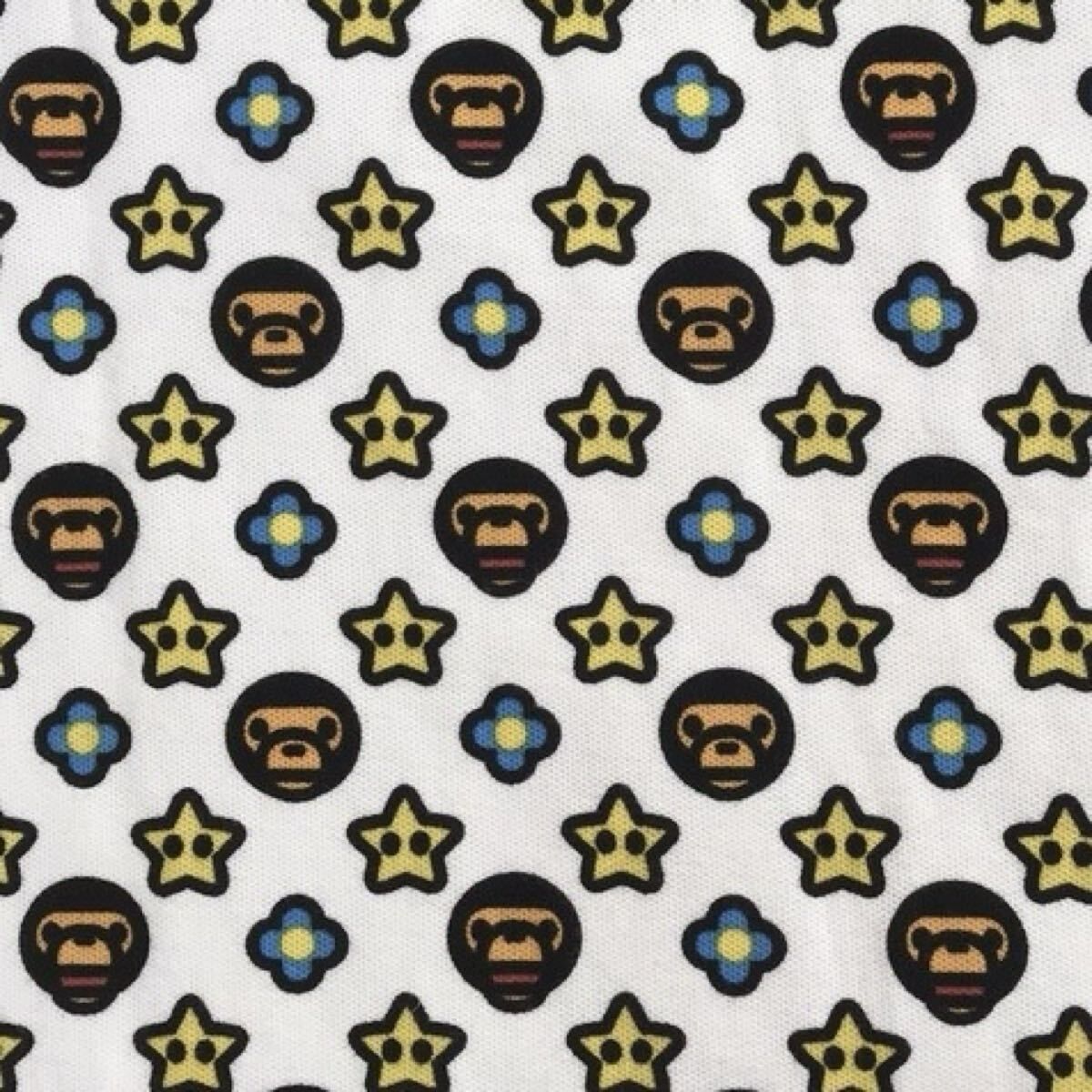 マイロ モノグラム ポロシャツ Sサイズ a bathing ape star BAPE STA