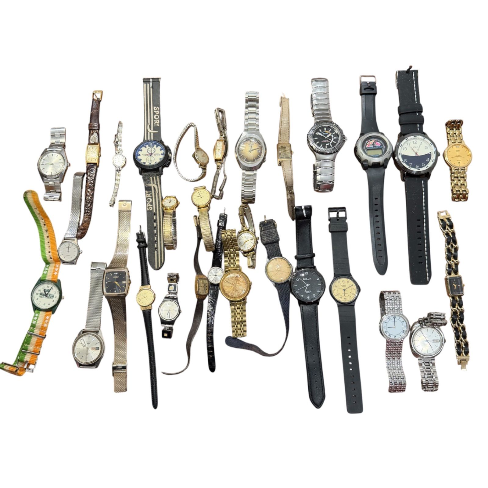 腕時計まとめ売 SEIKO CASIO CITIZEN セイコー カシオ シチズン など 