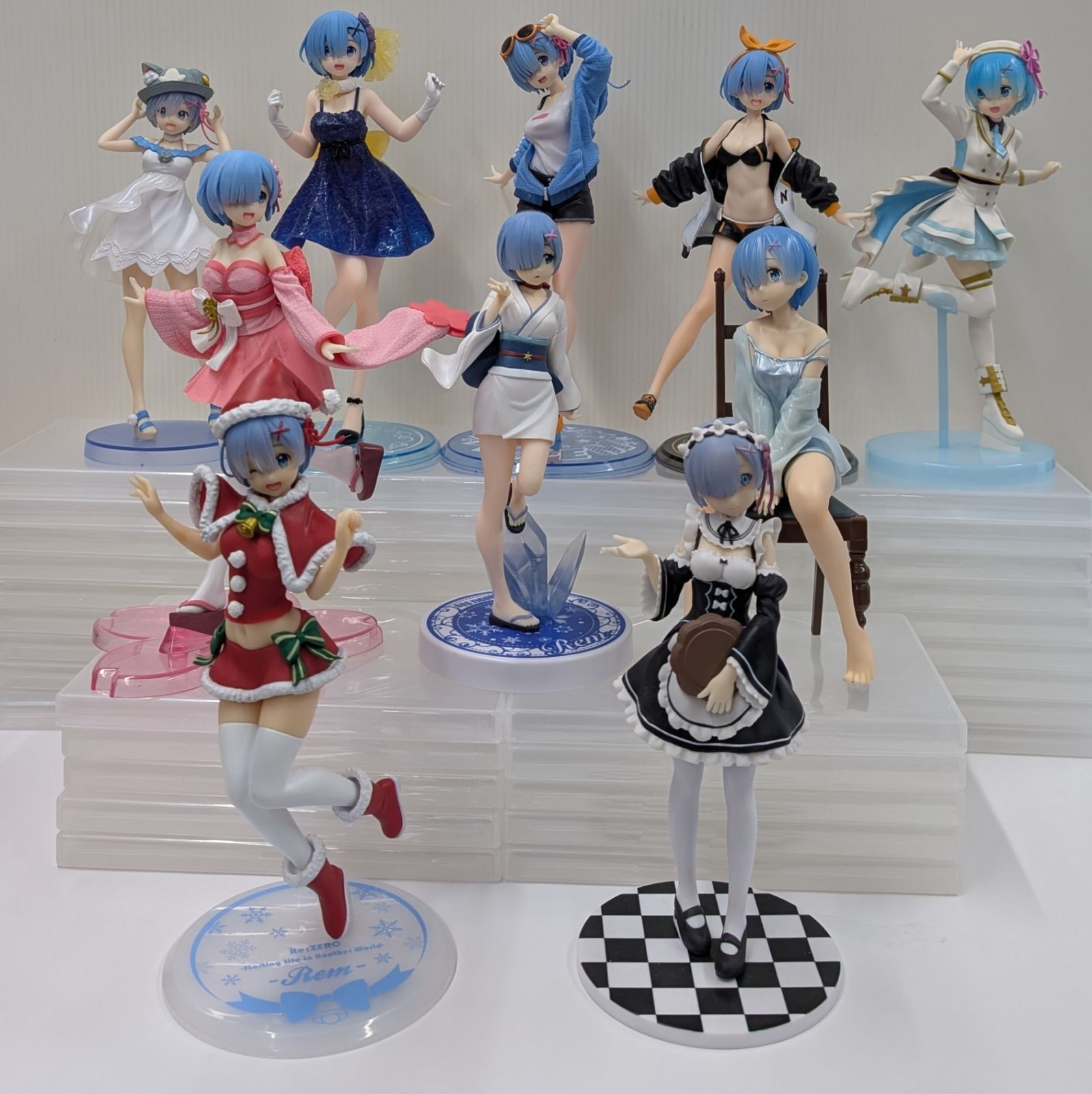 Re:ゼロから始める異世界生活 レム フィギュア 10点セット - メルカリ