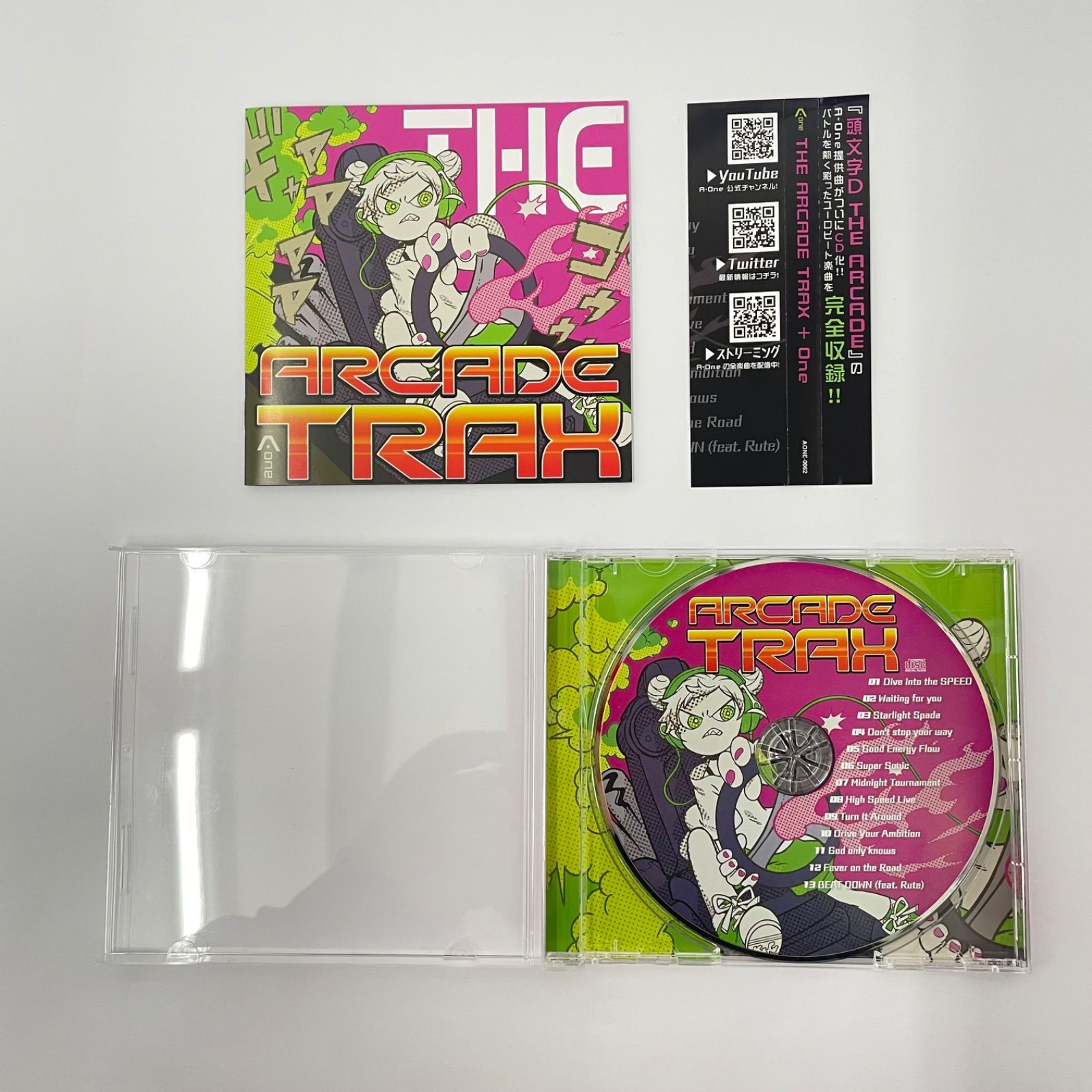 瀬戸店】THE ARCADE TRAX plus One A-One 頭文字D THE ARCADE【329 