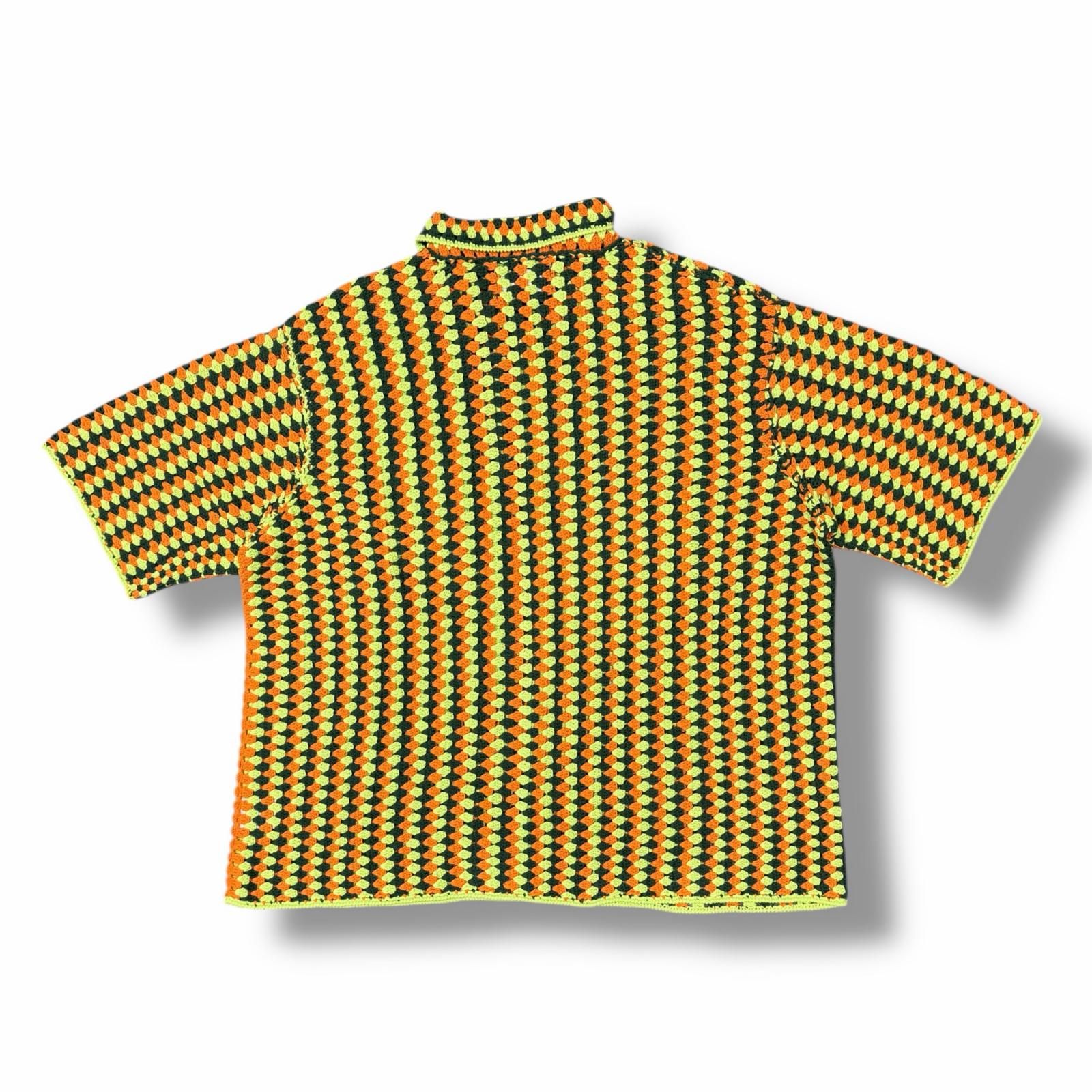 BoTT 24SS Cotton Crochet Knit Shirts コットンクロシェニットシャツ 