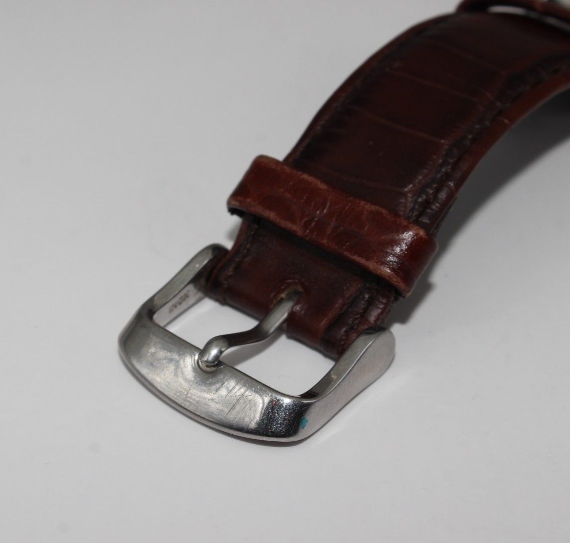  VRW-1665 時計 ZEPPELIN ツェッペリン 7060 ヒンデンブルク BRW文字盤 メンズ 自動巻き 稼働品 テーラードジャケット 自動巻き時計 腕時計(アナログ)