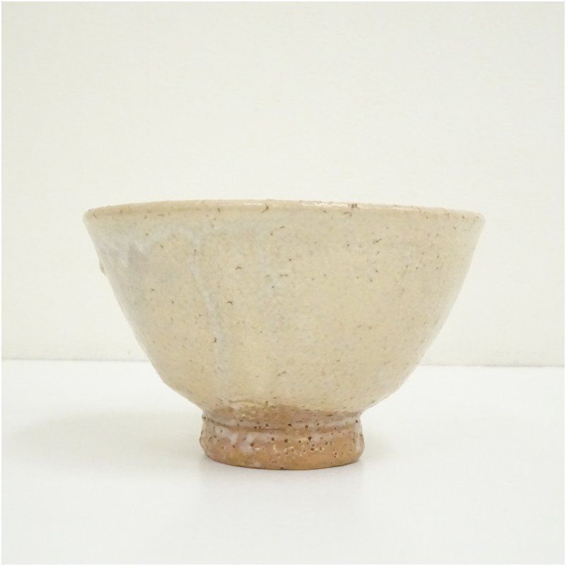 美術品・アンティーク・コレクション 萩焼 長沢窯 原田隆峰造 茶碗（共