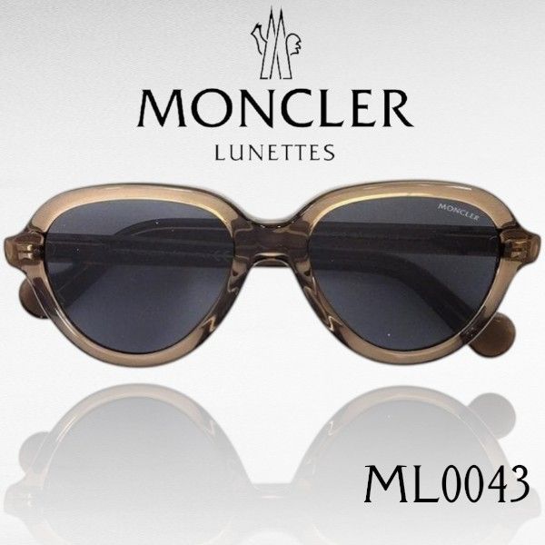 ラスベガス MONCLER イタリア製　サングラス MONCLER LUNETTES モンクレール イタリア製 UVカット スモークレンズ