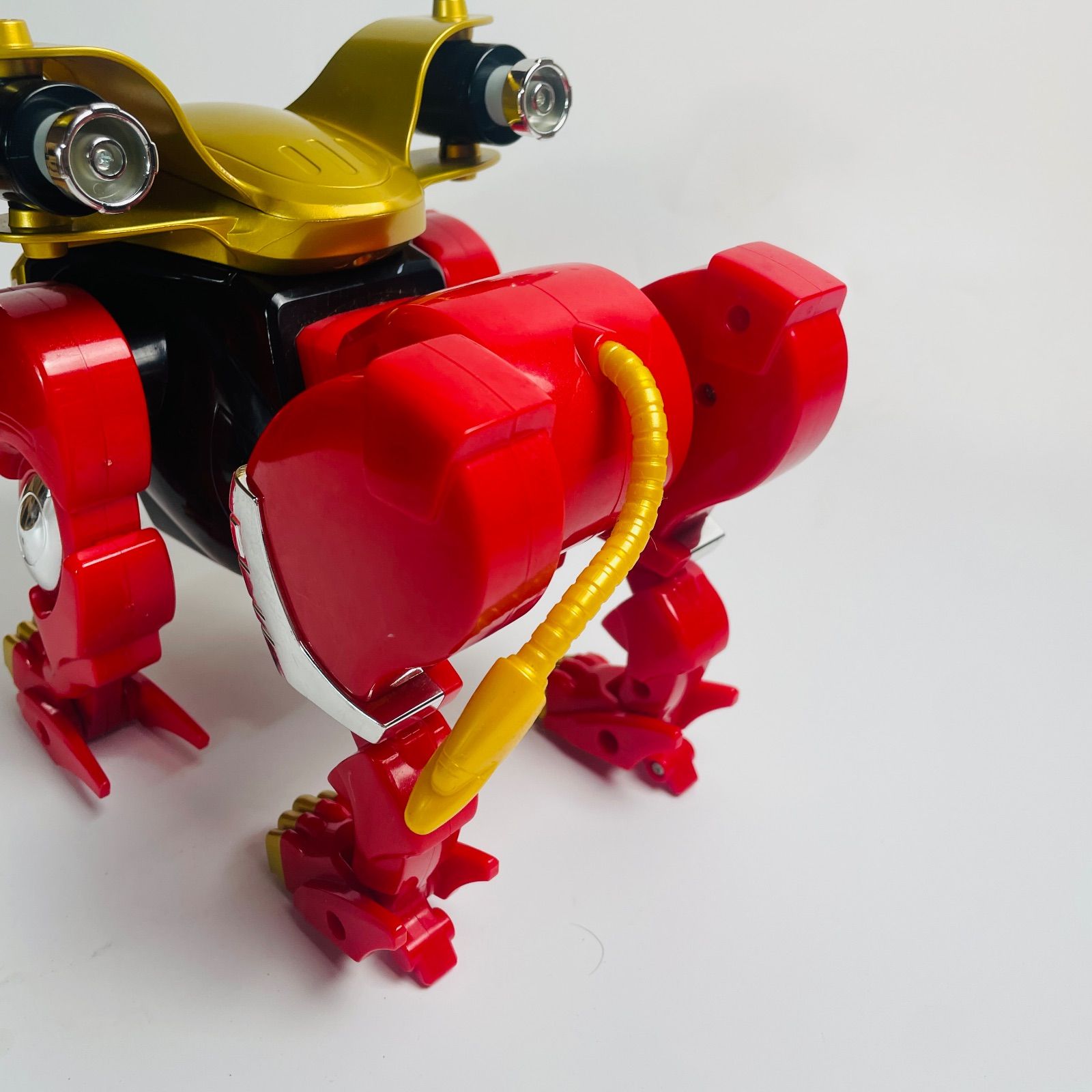【激レア】当時品　森永　ガオレンジャー　ロボット　ガオイカロス　レトロ 激レア】当時品 森永 ガオレンジャー ロボット ガオイカロス レトロ