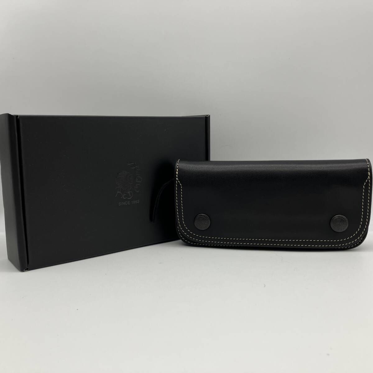 廃番 レッドムーン クロコ型押し 二つ折り ブラック RRC-HW-ECD 【公式