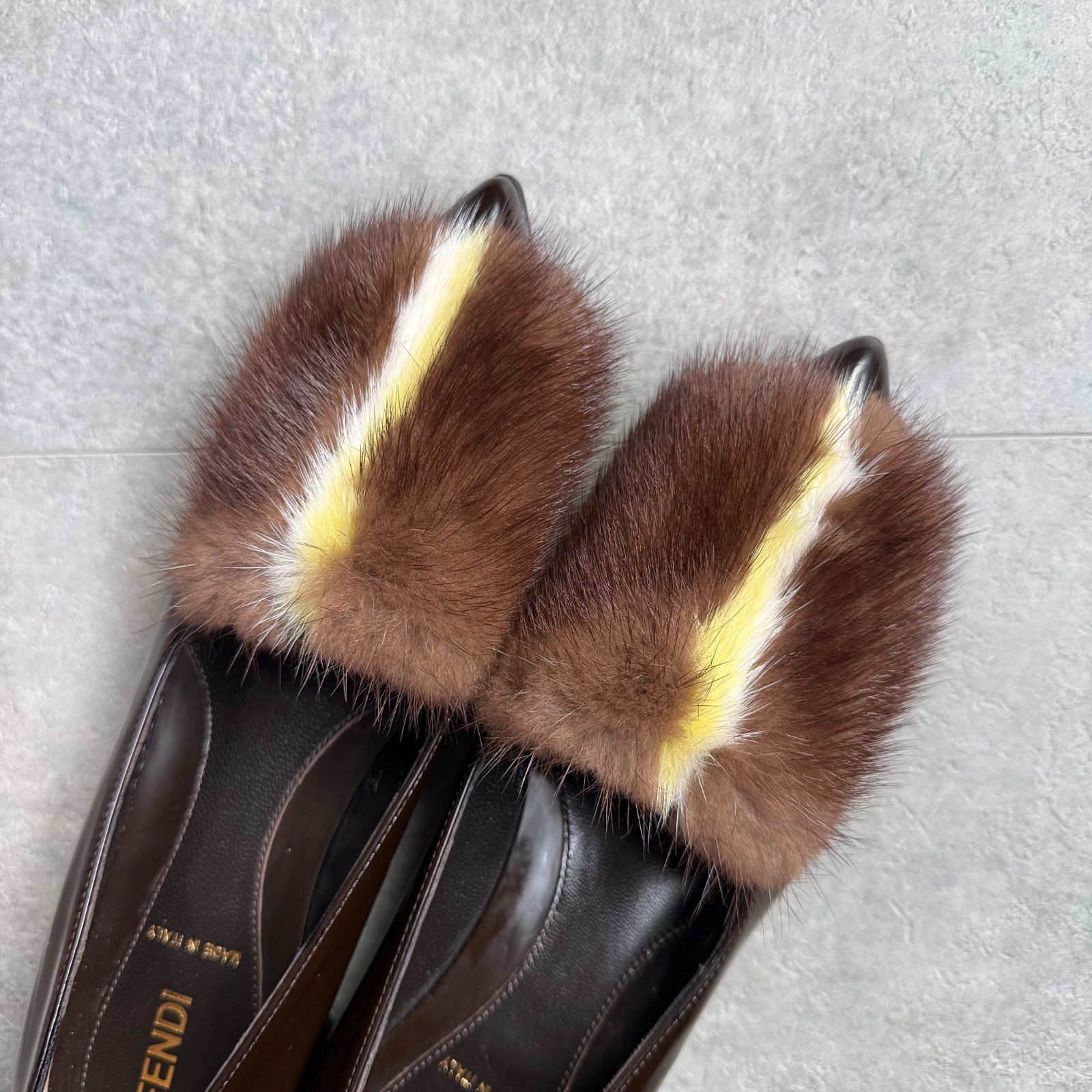 美品 FENDI フェンディ ハイヒール ブーツ パンプス 革靴 ズッカ 美品 FENDI フェンディ ハイヒール ブーツ パンプス 革靴 ズッカ
