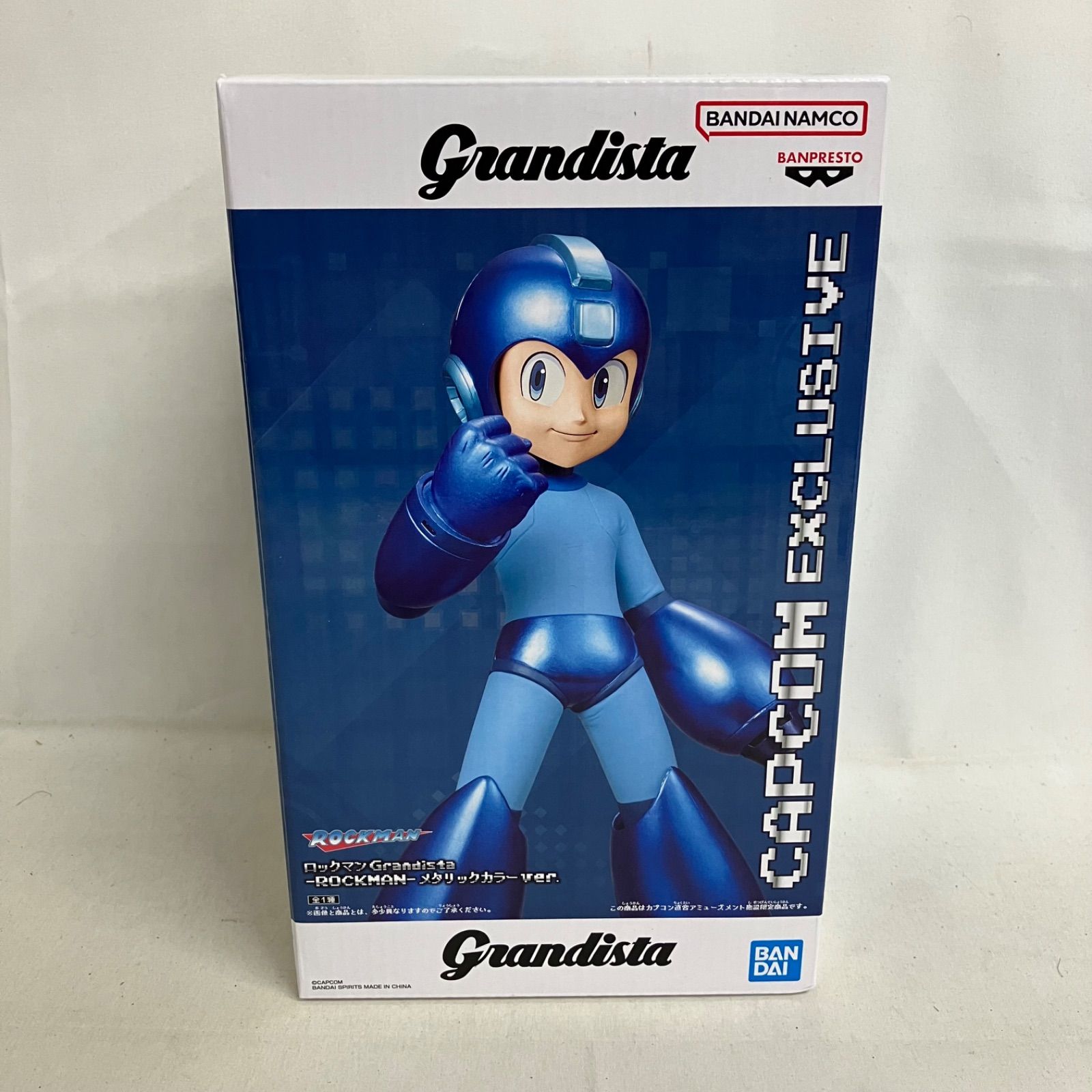 未開封 ロックマン Grandista メタリックカラーver カプコン限定