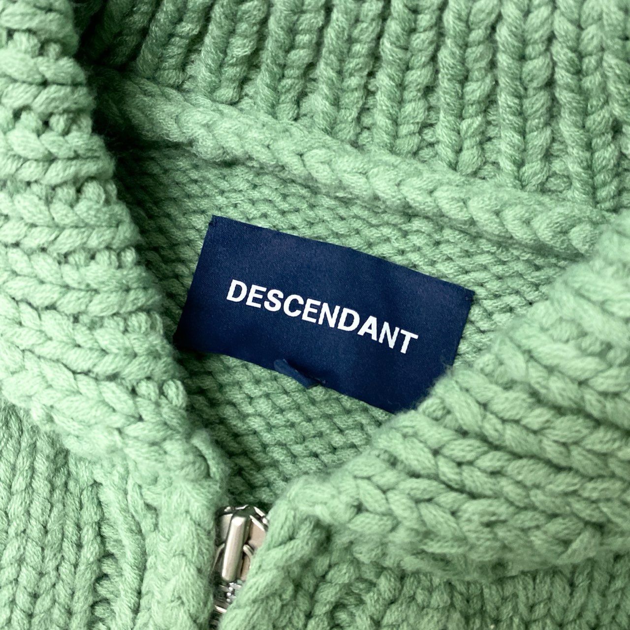 36c10 DESCENDANT ディセンダント 24AW COWICHAN SWEATER カウチン