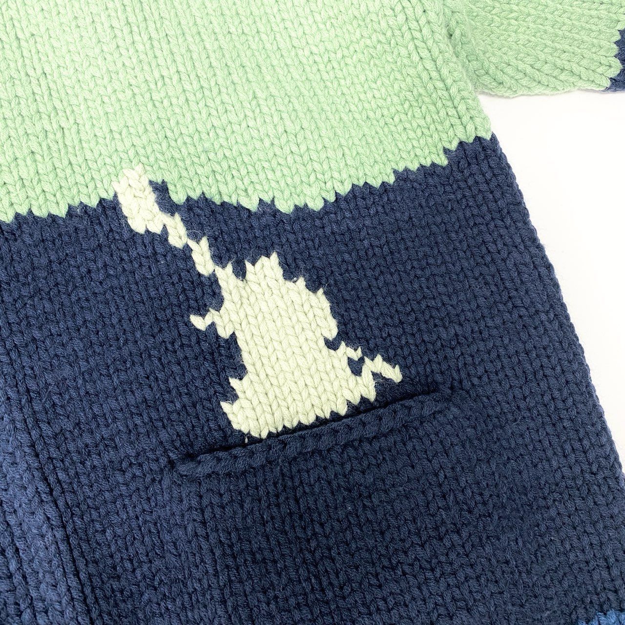 36c10 DESCENDANT ディセンダント 24AW COWICHAN SWEATER カウチン