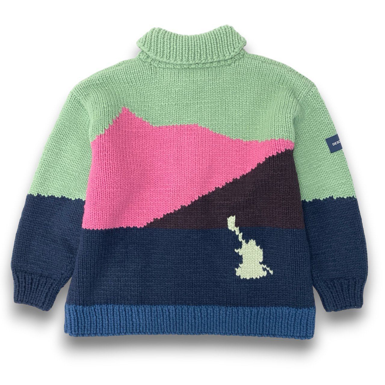 36c10 DESCENDANT ディセンダント 24AW COWICHAN SWEATER カウチン