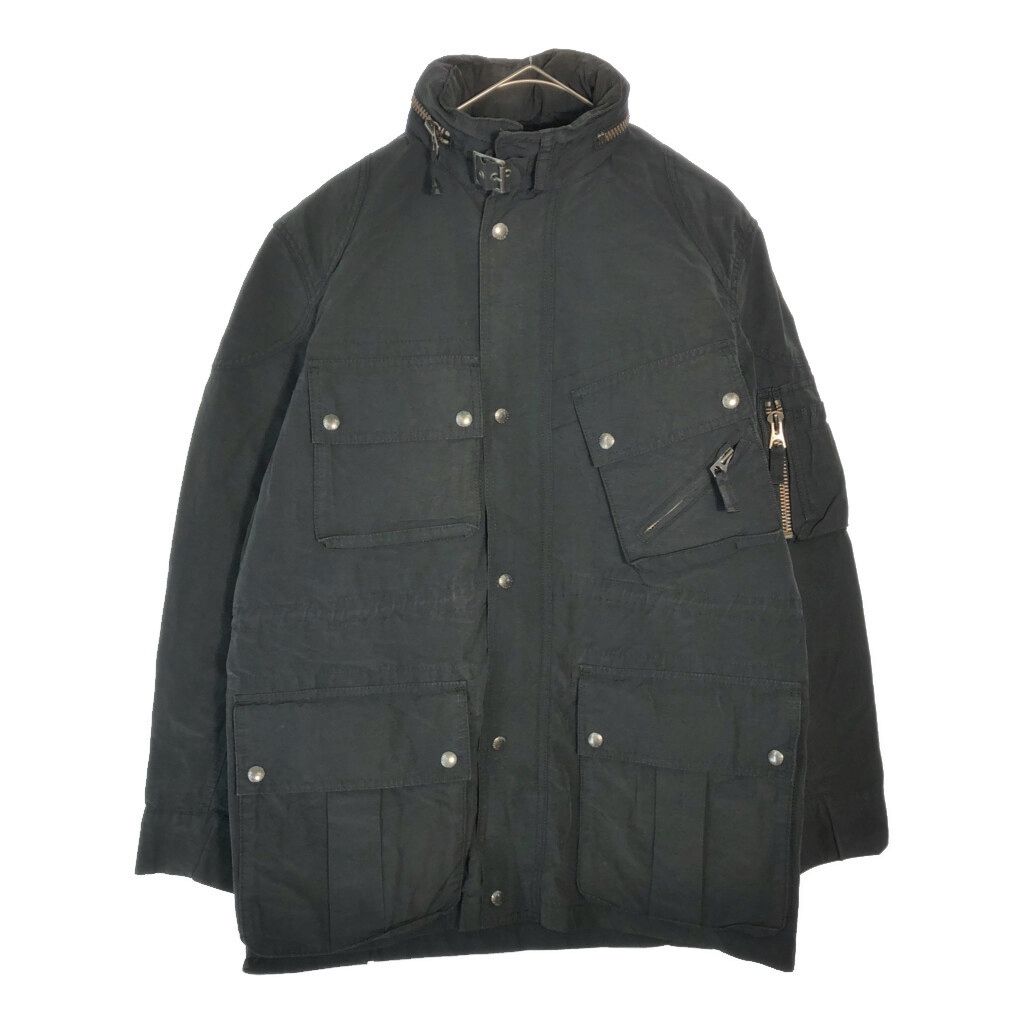Polo by Ralph Lauren ポロ ラルフローレン モーターサイクルジャケット ブラック(メンズ M)中古 古着 X4689 Polo by Ralph Lauren ポロ ラルフローレン モーターサイクル